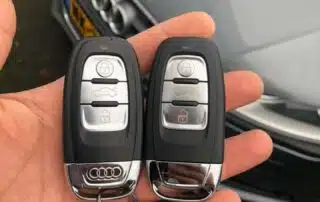 Audi sleutel bijmaken met afstandsbediening