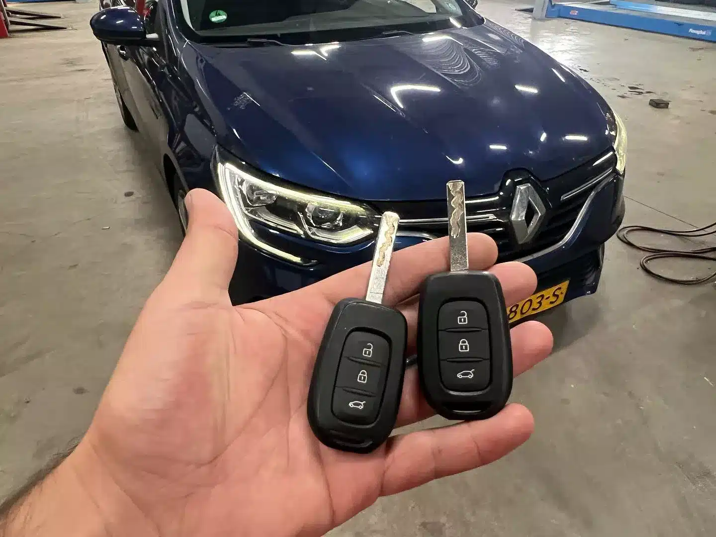 Renault megane autosleutel bijmaken