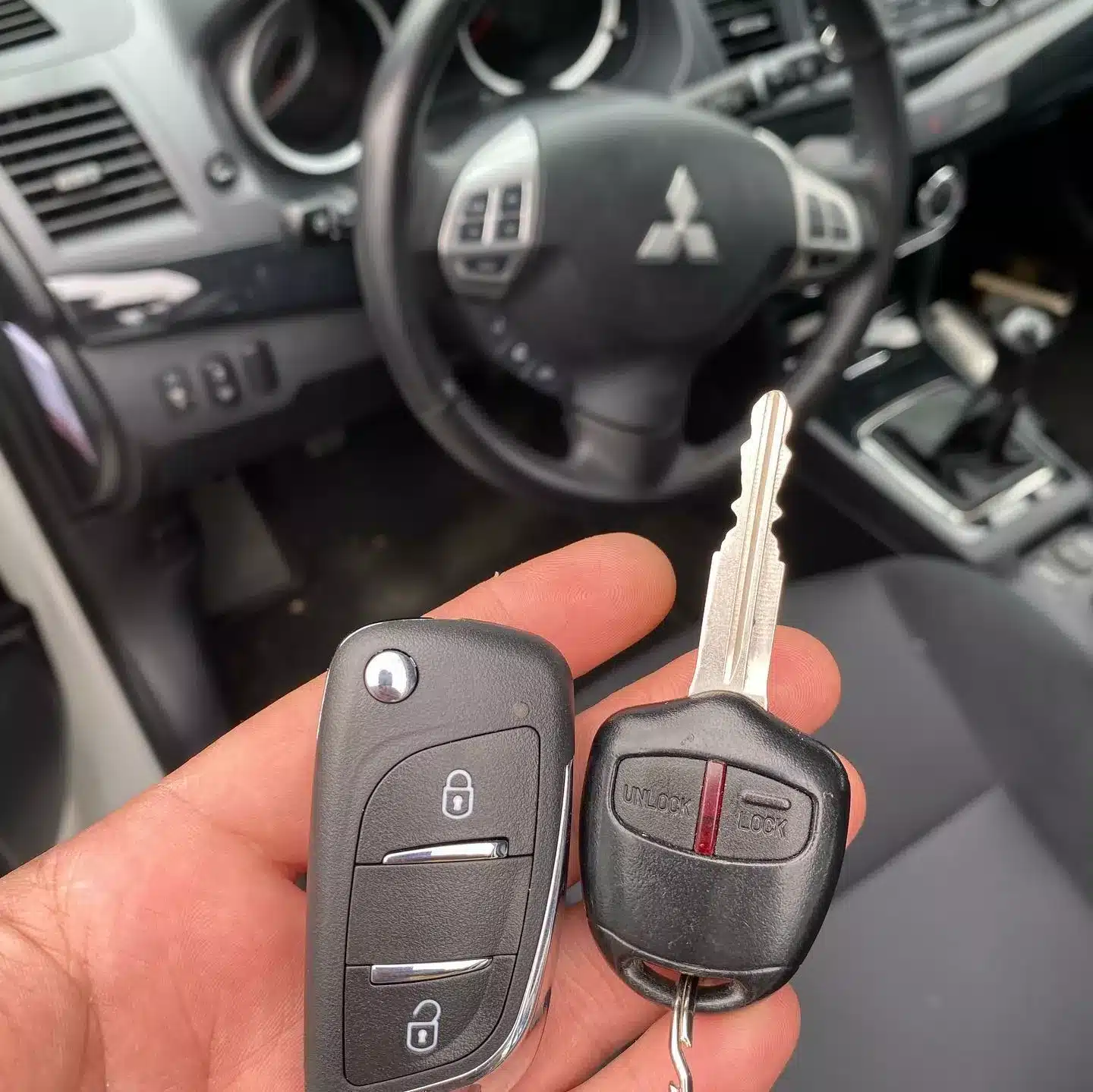 Mitsubishi asx autosleutel bijmaken