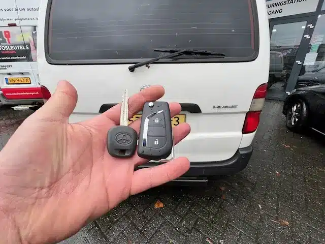 Toyota hiace autosleutel bijmaken