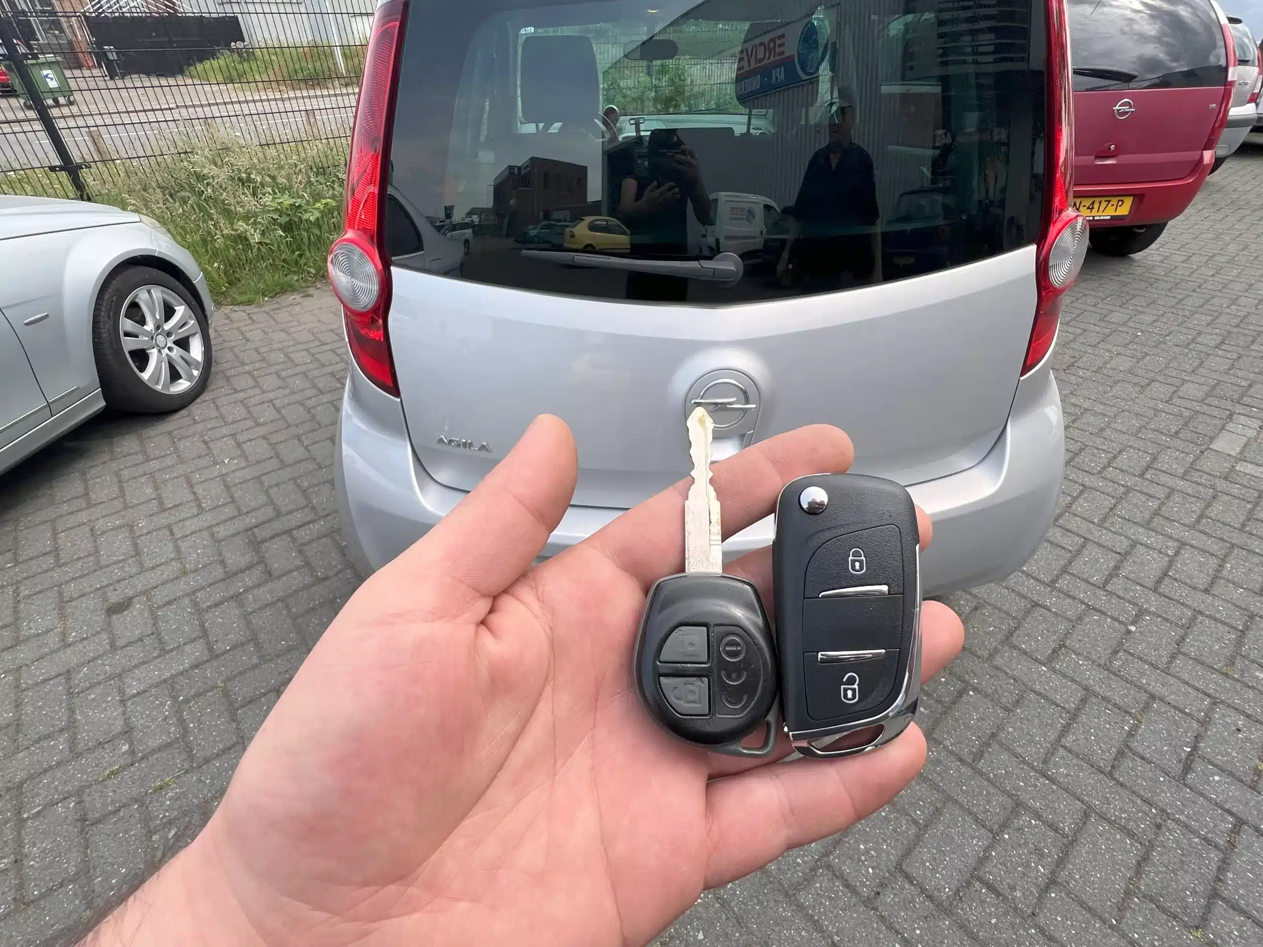 Opel agila autosleutel bijmaken