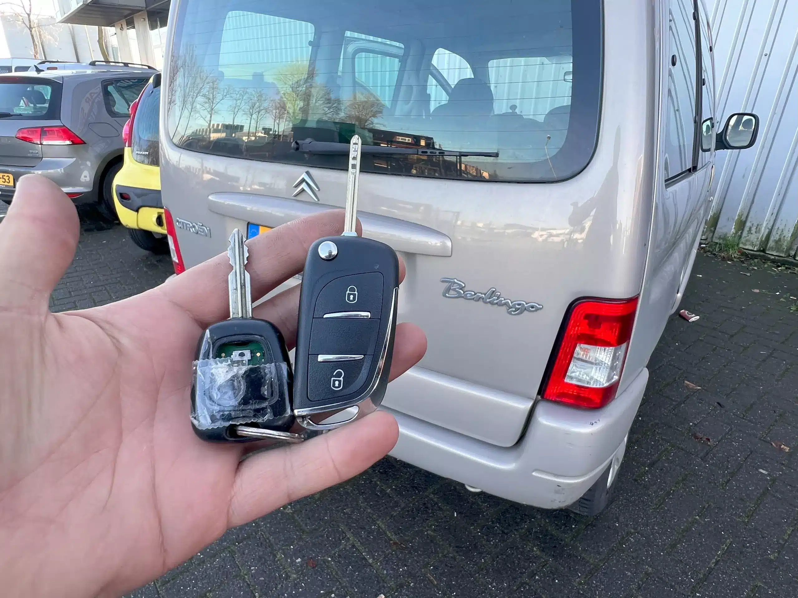 Citroën berlingo Autoschlüssel nachmachen