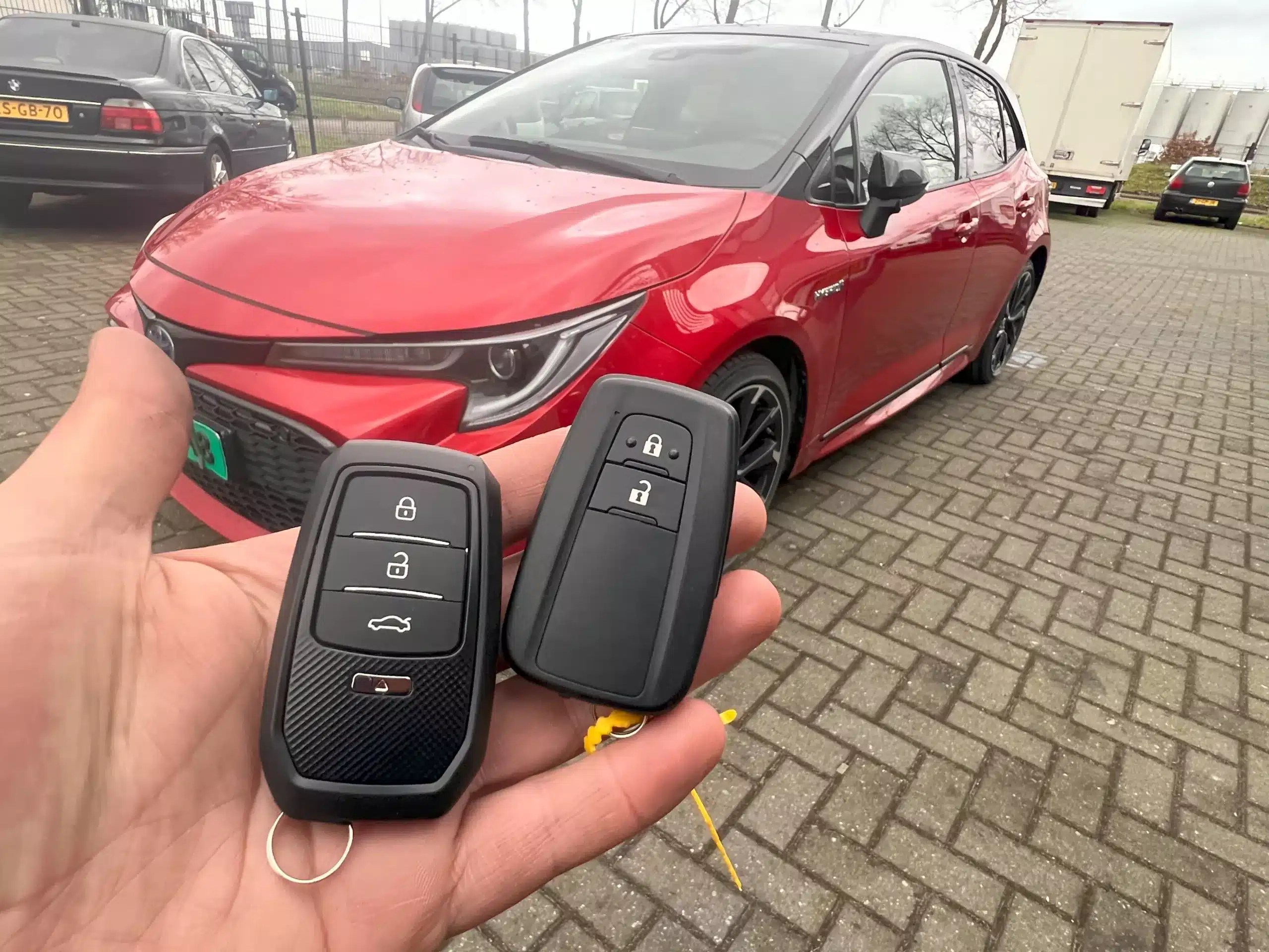 Toyota corolla sleutel bijmaken