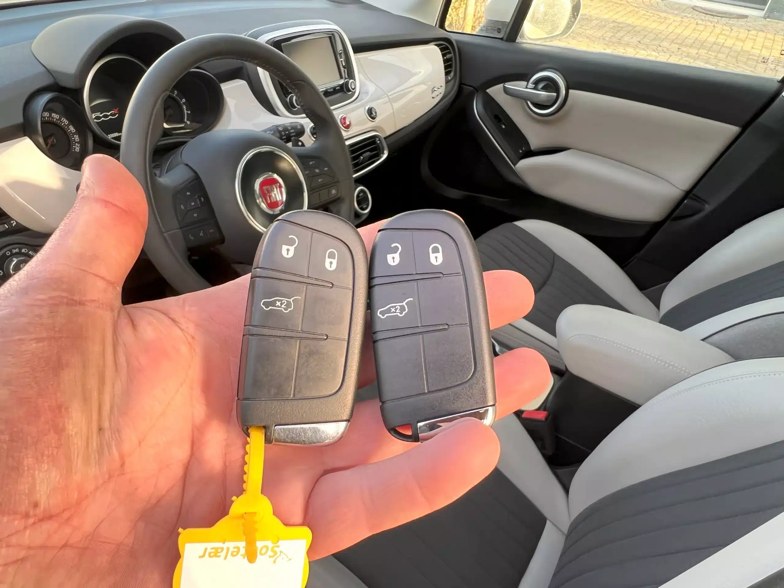 Fiat 500L sleutel bijmaken, fiat 500L sleutel bij laten maken