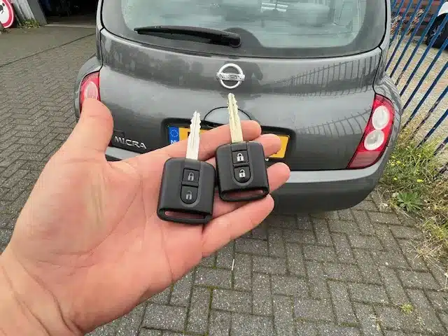Nissan micra sleutel bijmaken