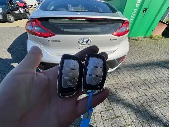 Hyundai ioniq autosleutel bijmaken
