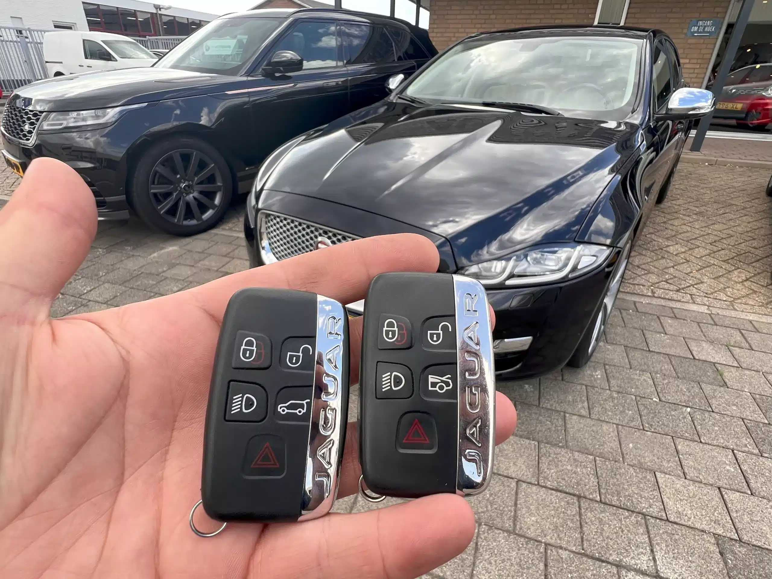 jaguar xe autosleutel bijmaken