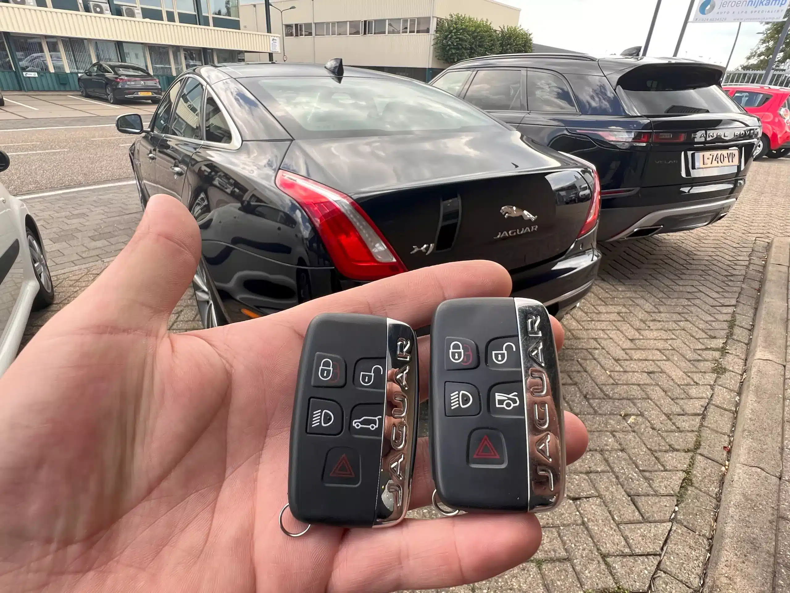jaguar xf autosleutel bijmaken