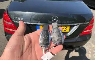 Mercedes s klasse autosleutel bijmaken