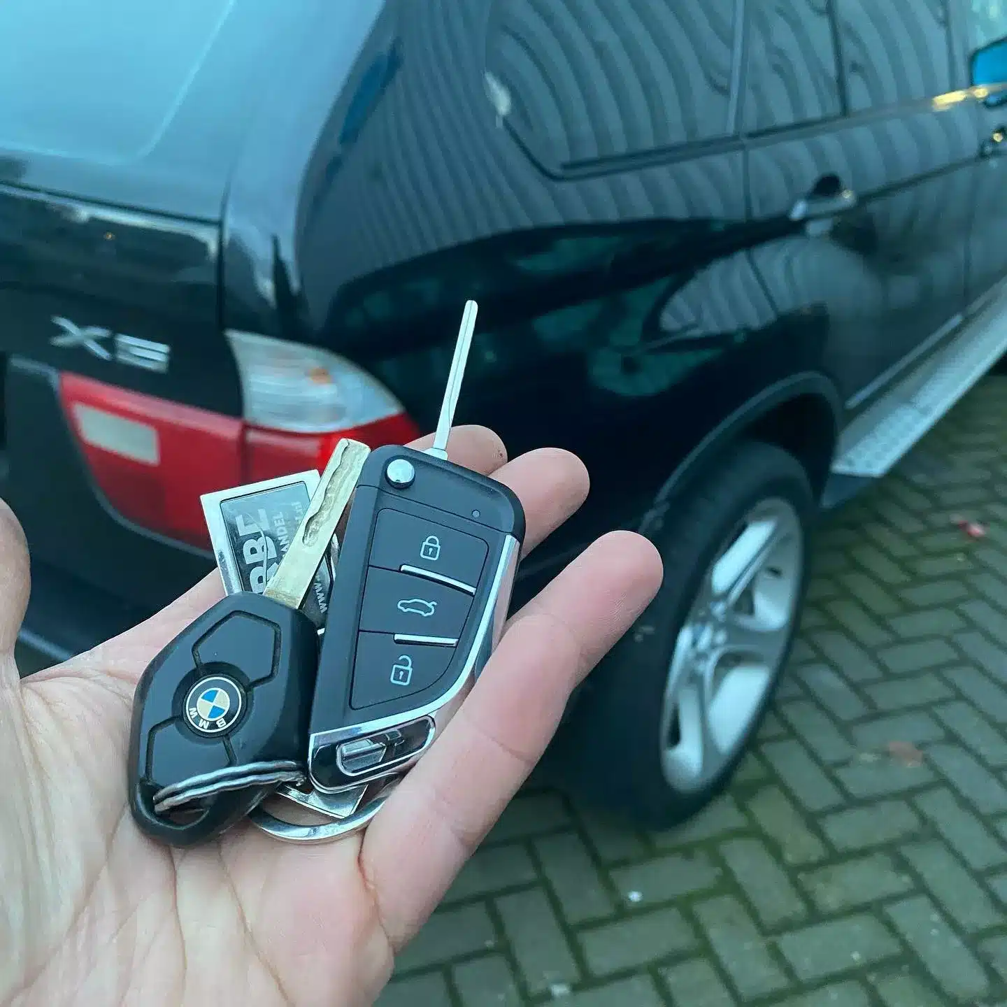 Bmw sleutel met afstandsbediening