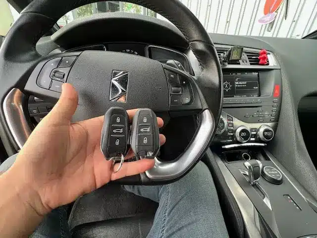 Citroën keyless Autoschlüssel nachmachen