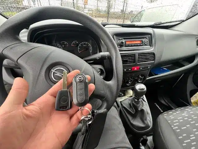 Opel combo autosleutel bijmaken