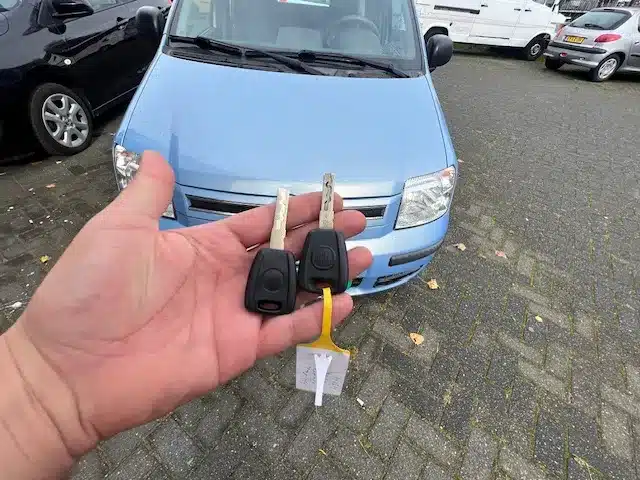 Fiat punto autosleutel bijmaken