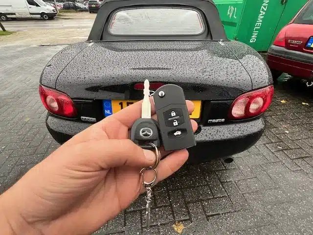 Mazda MX5 autosleutel bijmaken