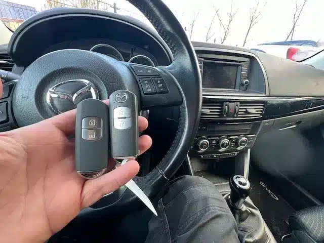 Mazda CX7 autosleutel bijmaken