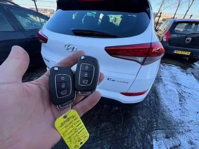 Hyundai tucson autosleutel bijmaken