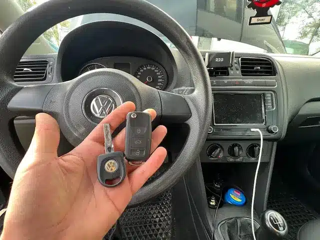 Volkswagen golf sleutel bijmaken