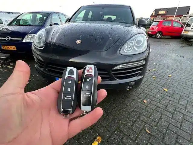 Porsche cayenne sleutel bijmaken