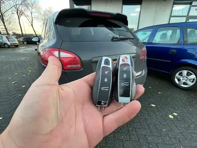 Porsche cayenne sleutel bij laten maken