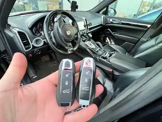 Porsche panamera sleutel bij laten maken