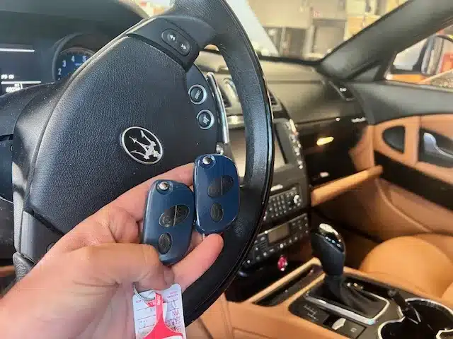 Maserati sleutel bijmaken