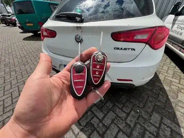 Alfa romeo sleutel met afstandsbediening bijmaken