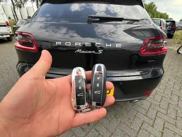 Porsche macan autosleutel bijmaken