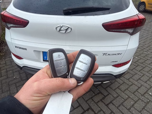Autosleutels bij een Hyundai Tucson